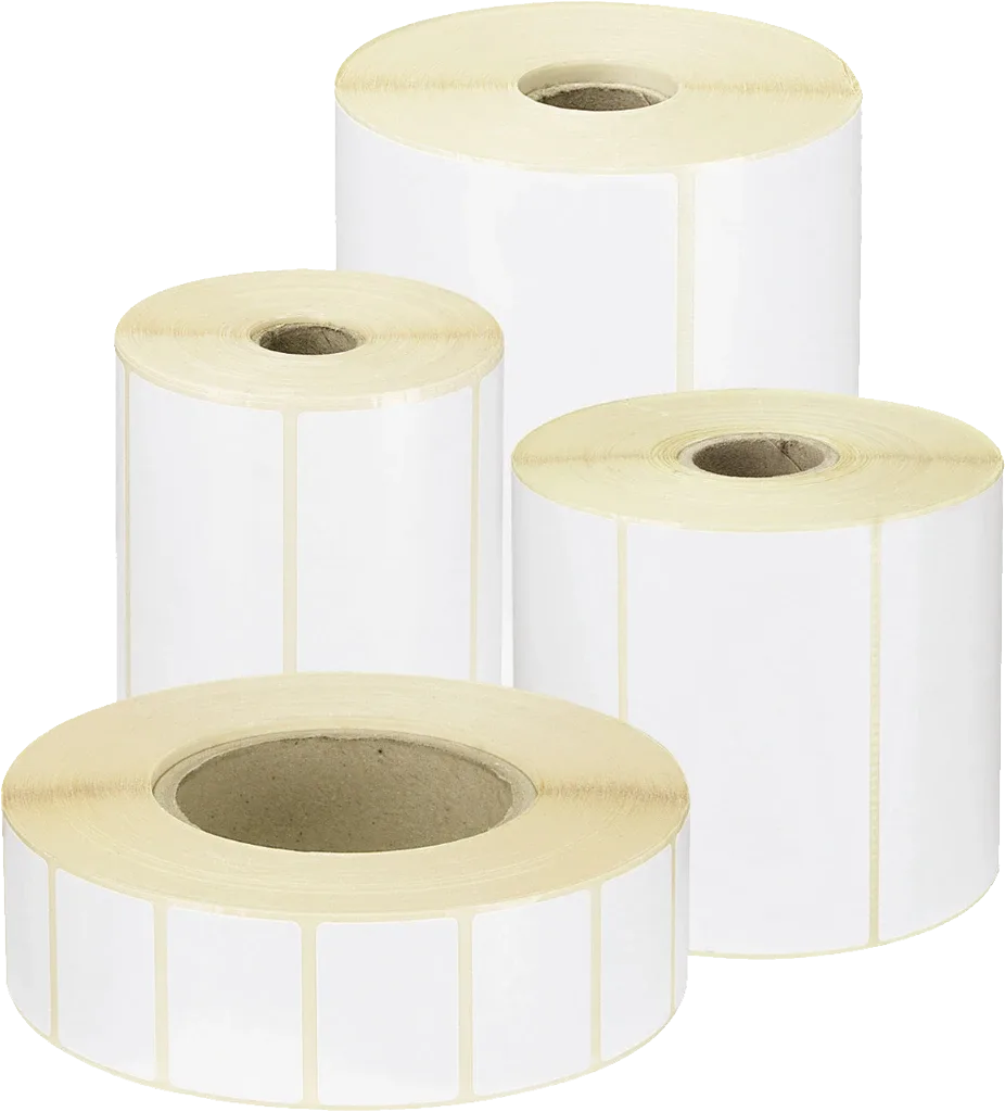 Rouleaux d'étiquettes à transfert thermique