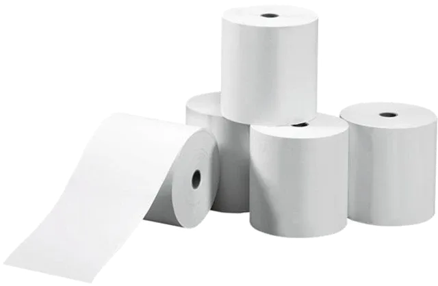 Rouleaux de papier non thermique 76 x 70 x 12 mm pour imprimante de cuisine