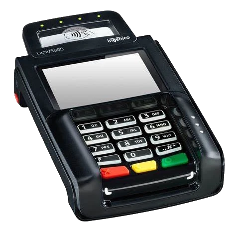 Terminal de paiement avec écran