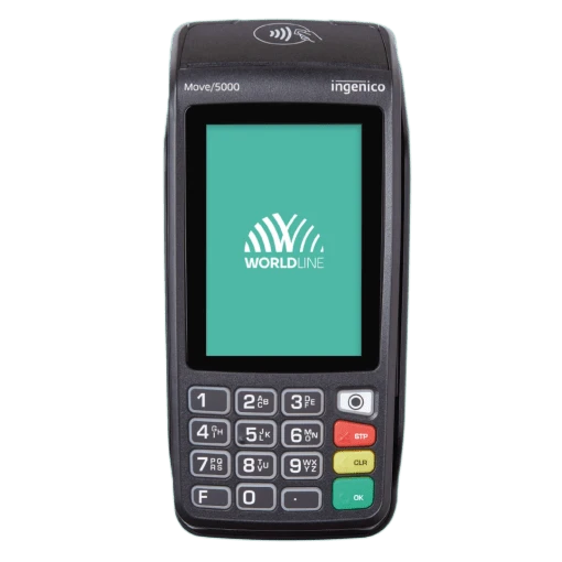 Terminal de paiement avec écran