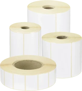 Rouleaux d'étiquettes pour imprimante de caisse