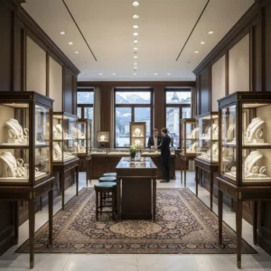 Caisse enregistreuse sécurisée pour bijouterie en Suisse romande