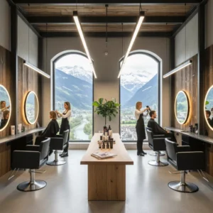 Caisse enregistreuse pour salon de coiffure et institut de beauté en Suisse