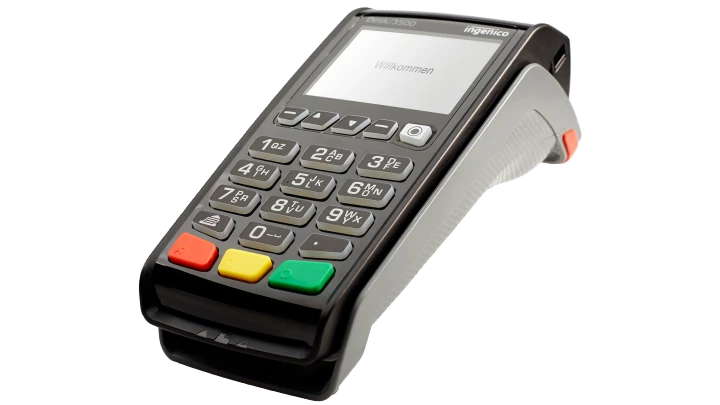 Terminal de paiement avec écran