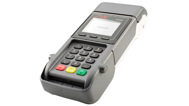 Terminal de paiement avec écran