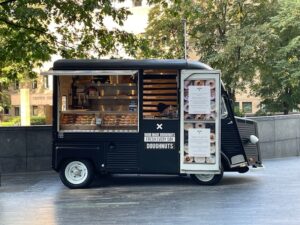 Caisse enregistreuse mobile pour food truck avec terminal de paiement 4G
